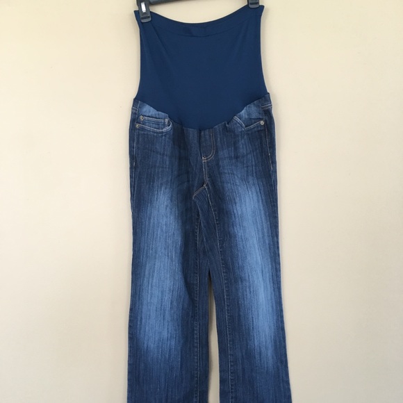 Motherhood Maternity Denim - Motherhood Maternity Jeans size Medium Dark Wash